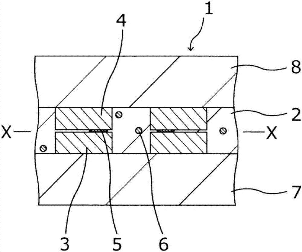 Connection structural body and electronic part
