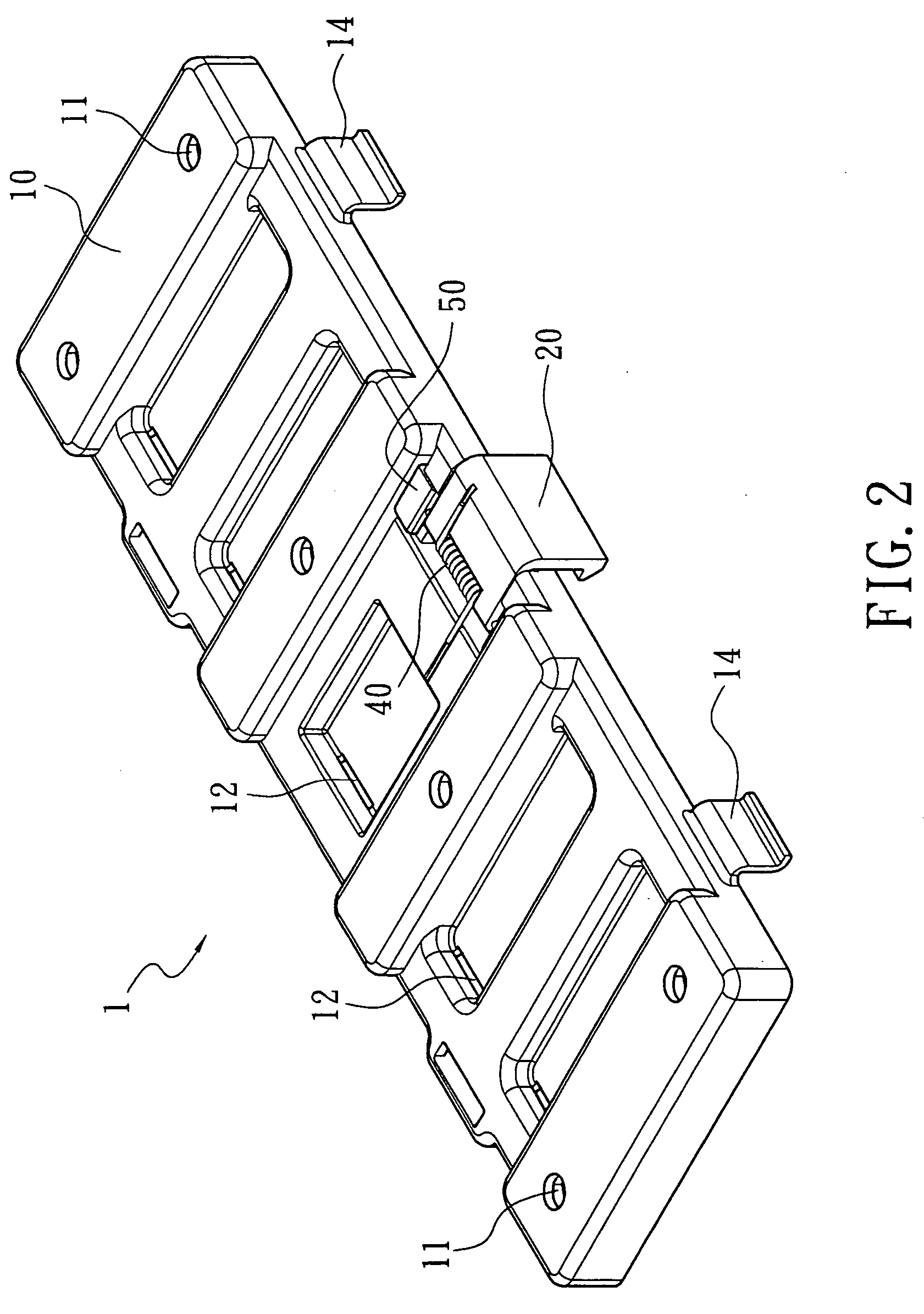 Single-piece instantly detachable locking device with a board for traveling bag on bicycle carrier