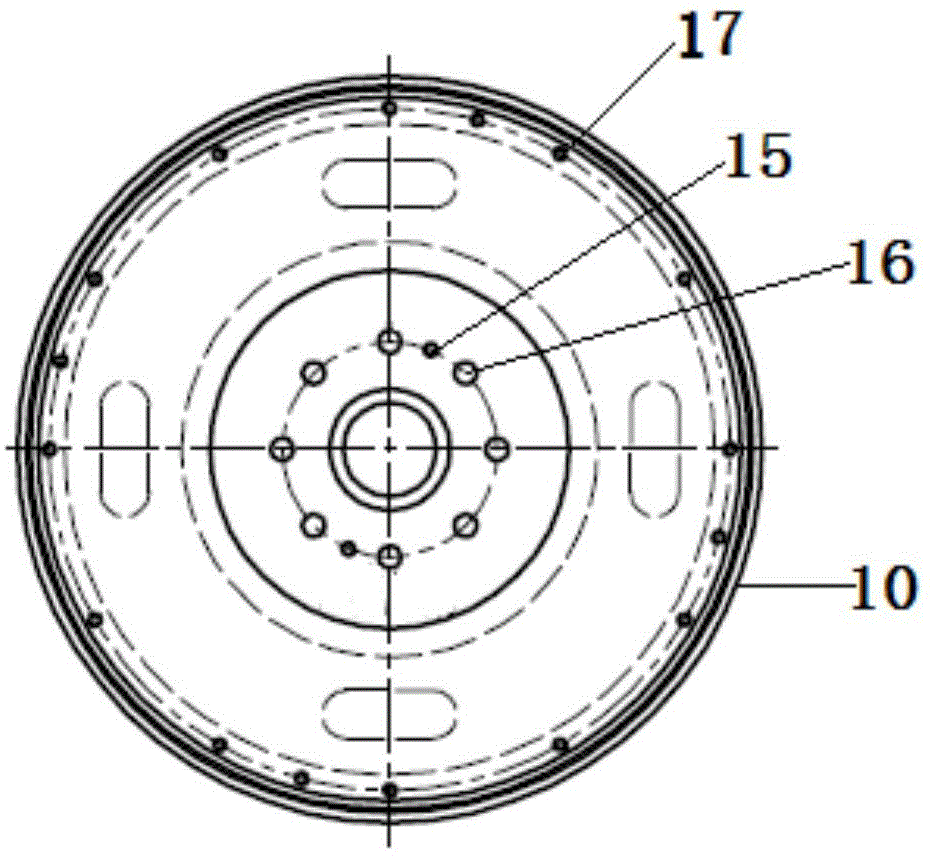 Processing method of flywheel