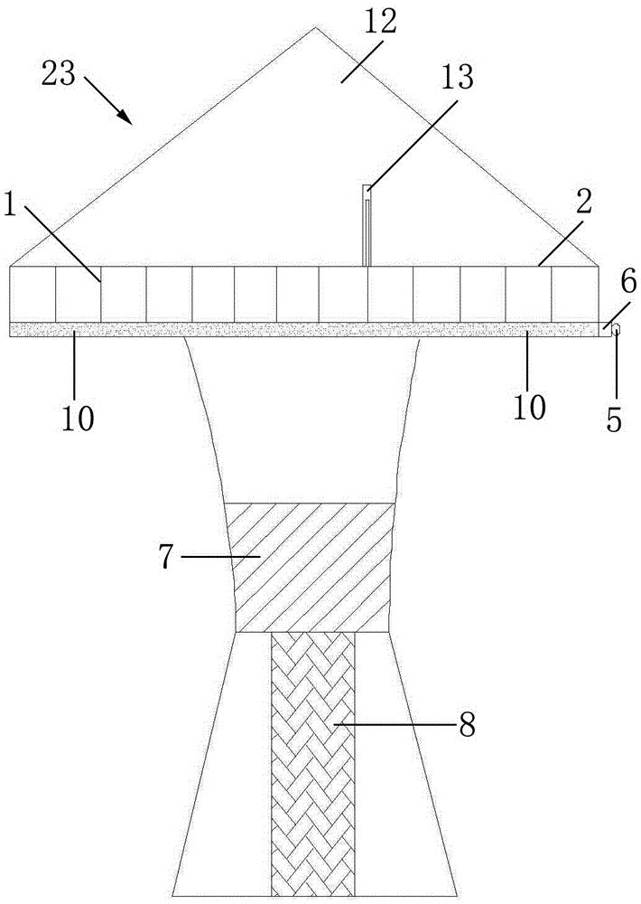 Water surface duckweed cleaning machine and water surface duckweed cleaning method