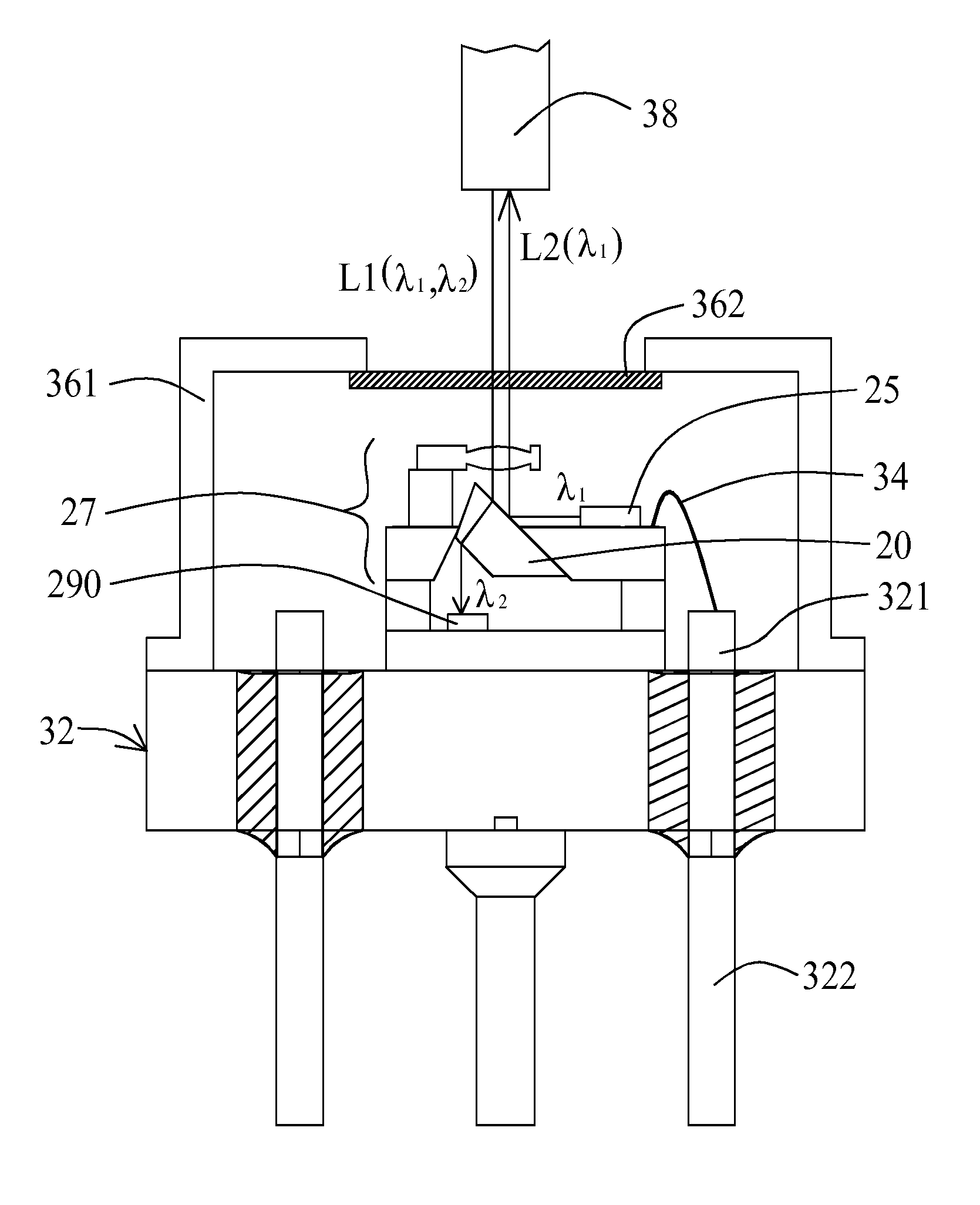 Opto-electronic micro-module and method for forming the same