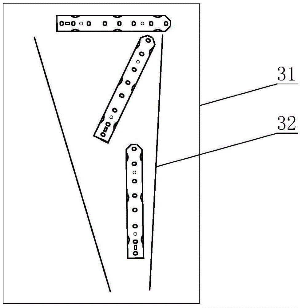 One-shot forming mechanism of brake shoe panel