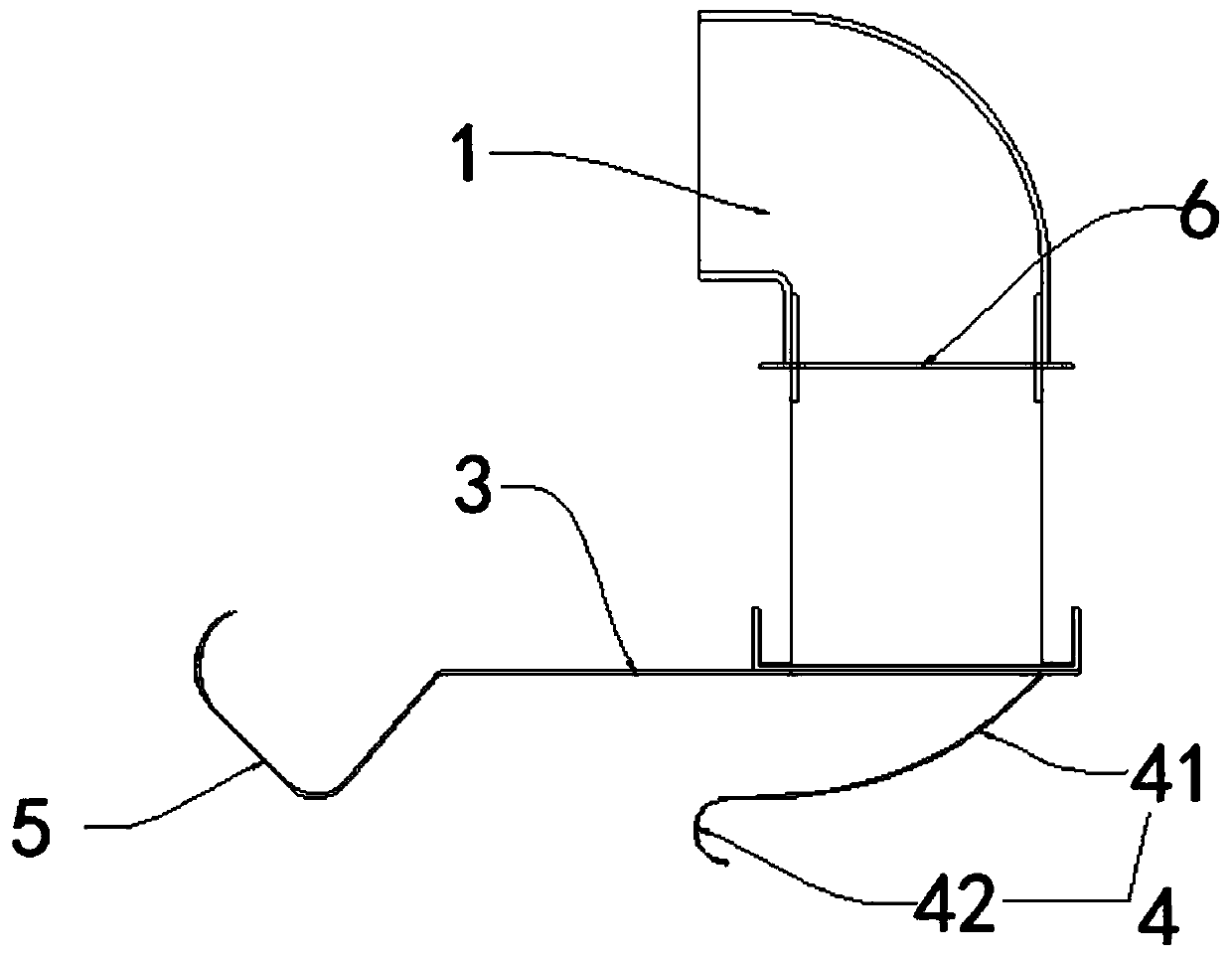 Field auxiliary pollination machine for hybrid wheat