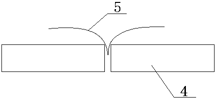 Base for achieving formation of furniture backrest pull buckle and pull buckle formation method