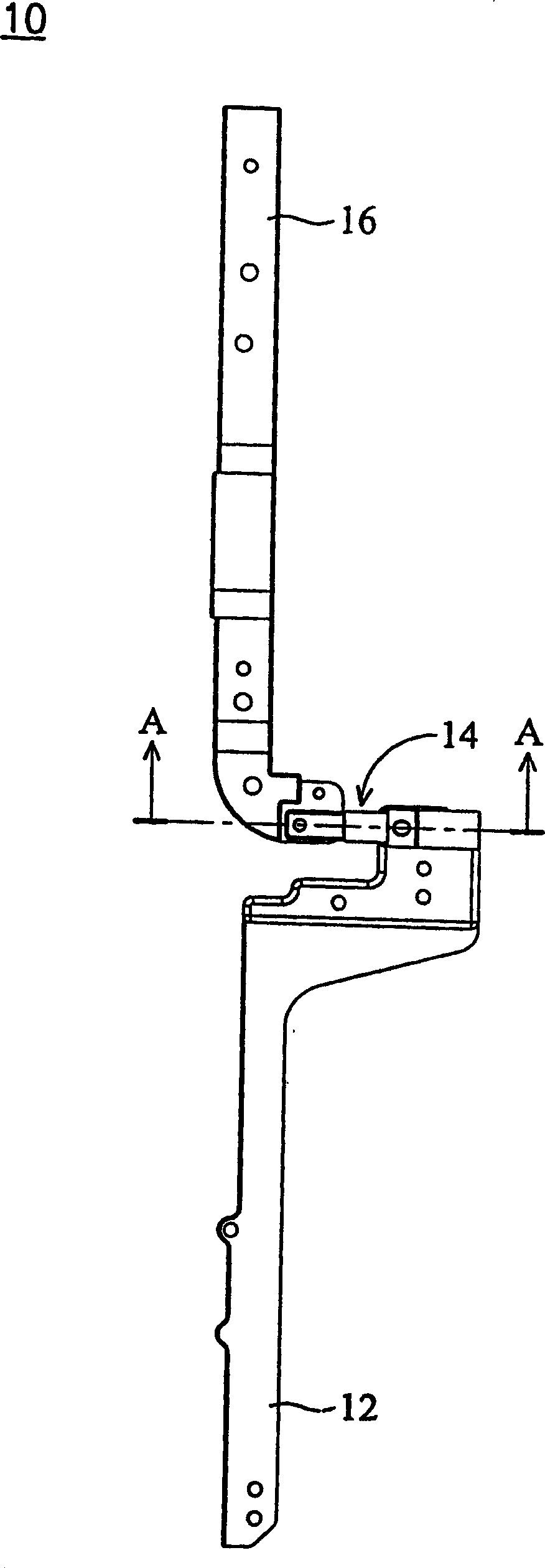 Buckle lock structure