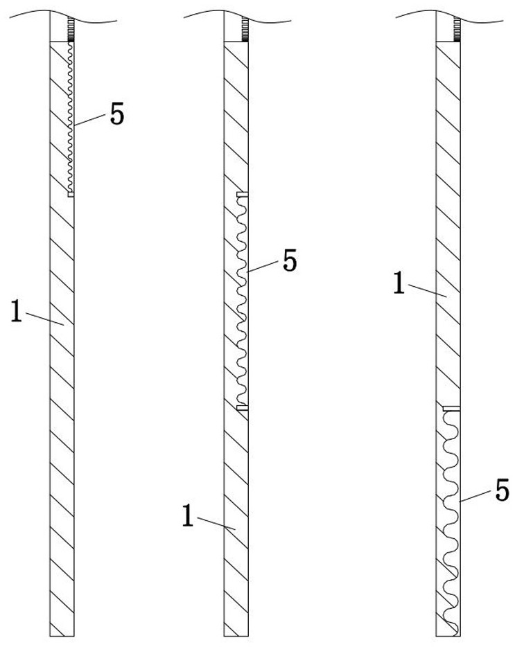 Radial flow field structure of fuel cell