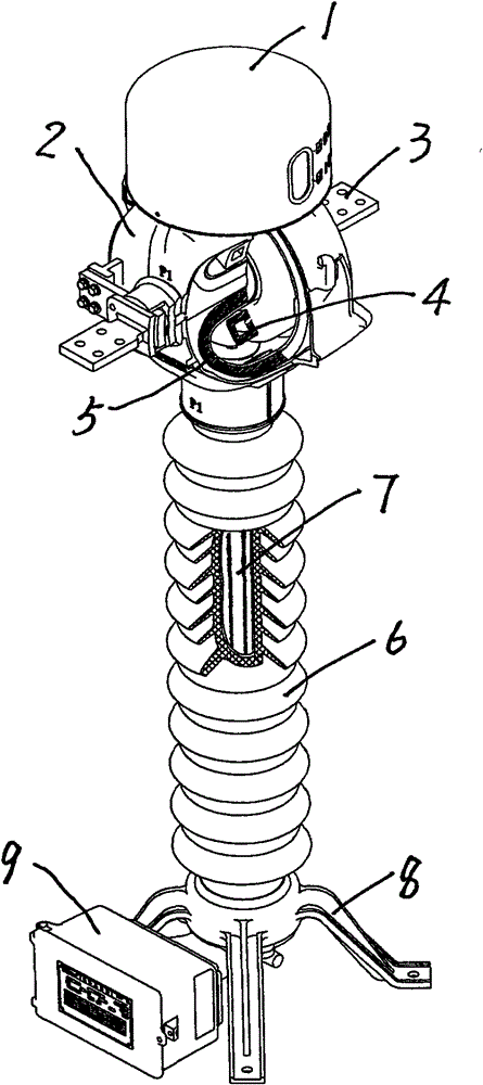 Electronic current transformer