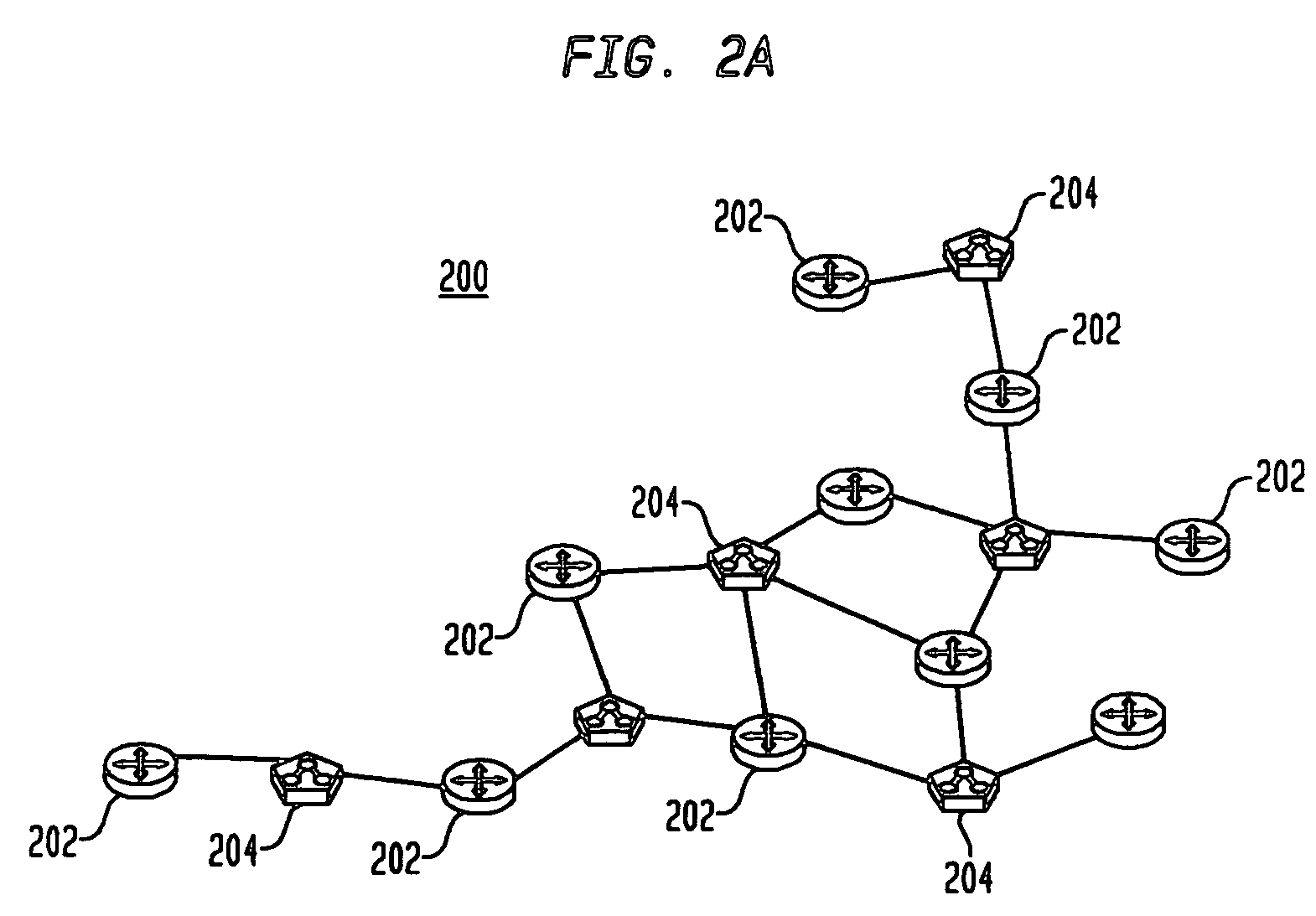 Method and apparatus for arranging distributed system topology among a plurality of network managers