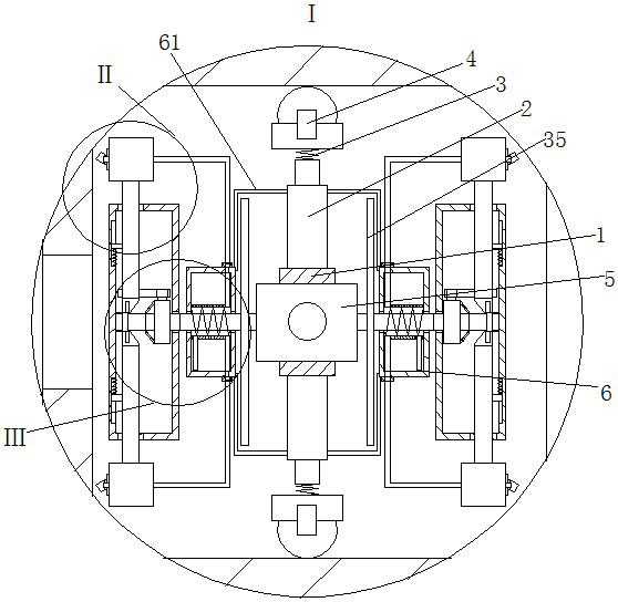 Semi-closed space coating equipment for building industrialization