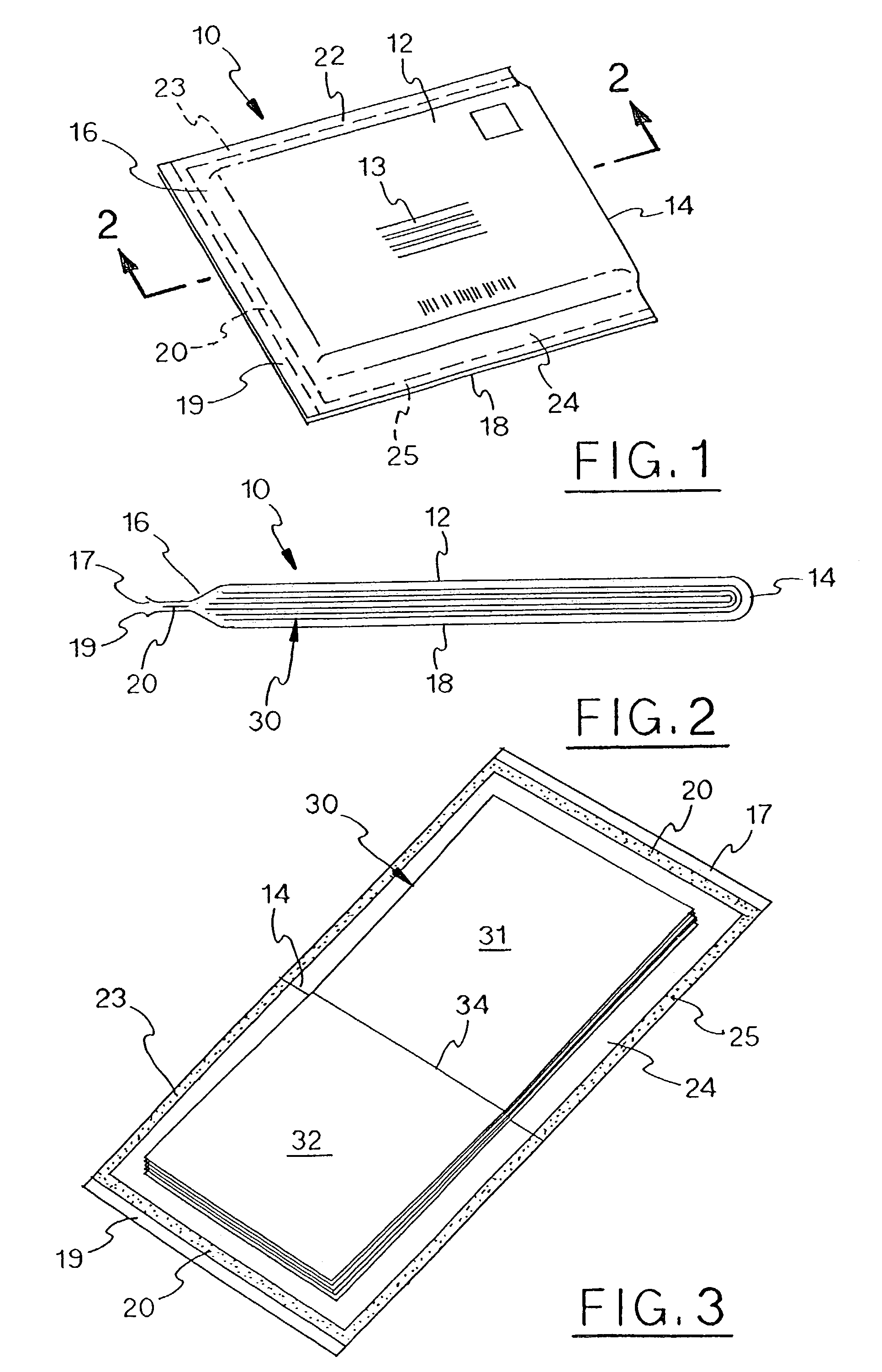 Inline manufactured crossfold package and method