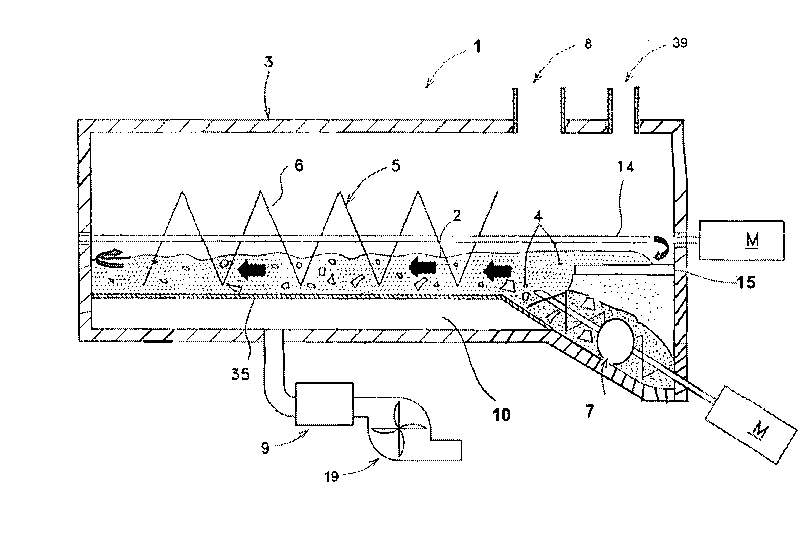 Apparatus of Catalyst-Circulation Type For Decomposing Waste Plastics and Organics, and System Thereof