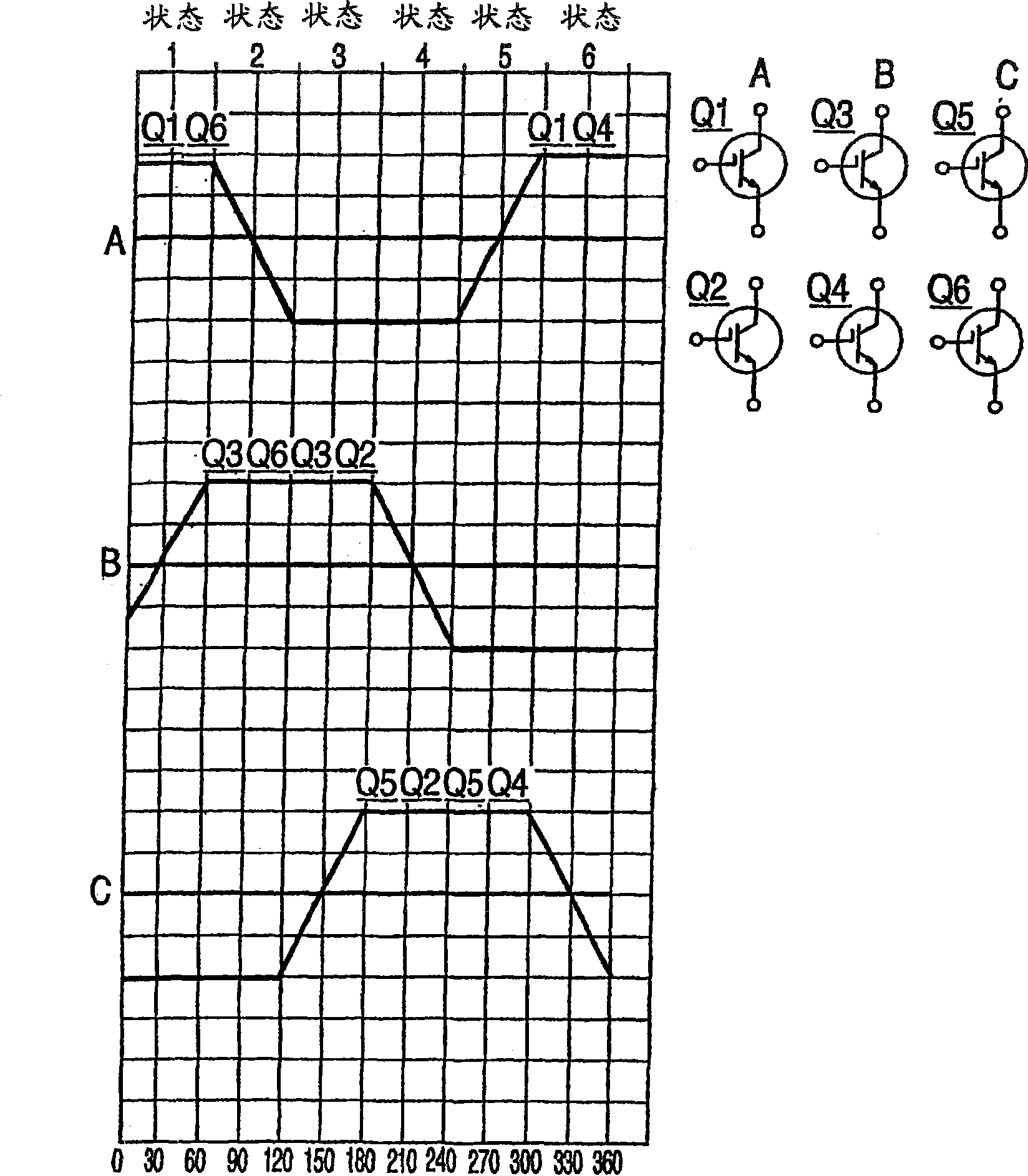Sensorless brushless motor and control circuit and method thereof