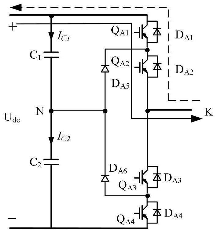 Unified mathematical modeling method for open-circuit fault of three-level photovoltaic inverter