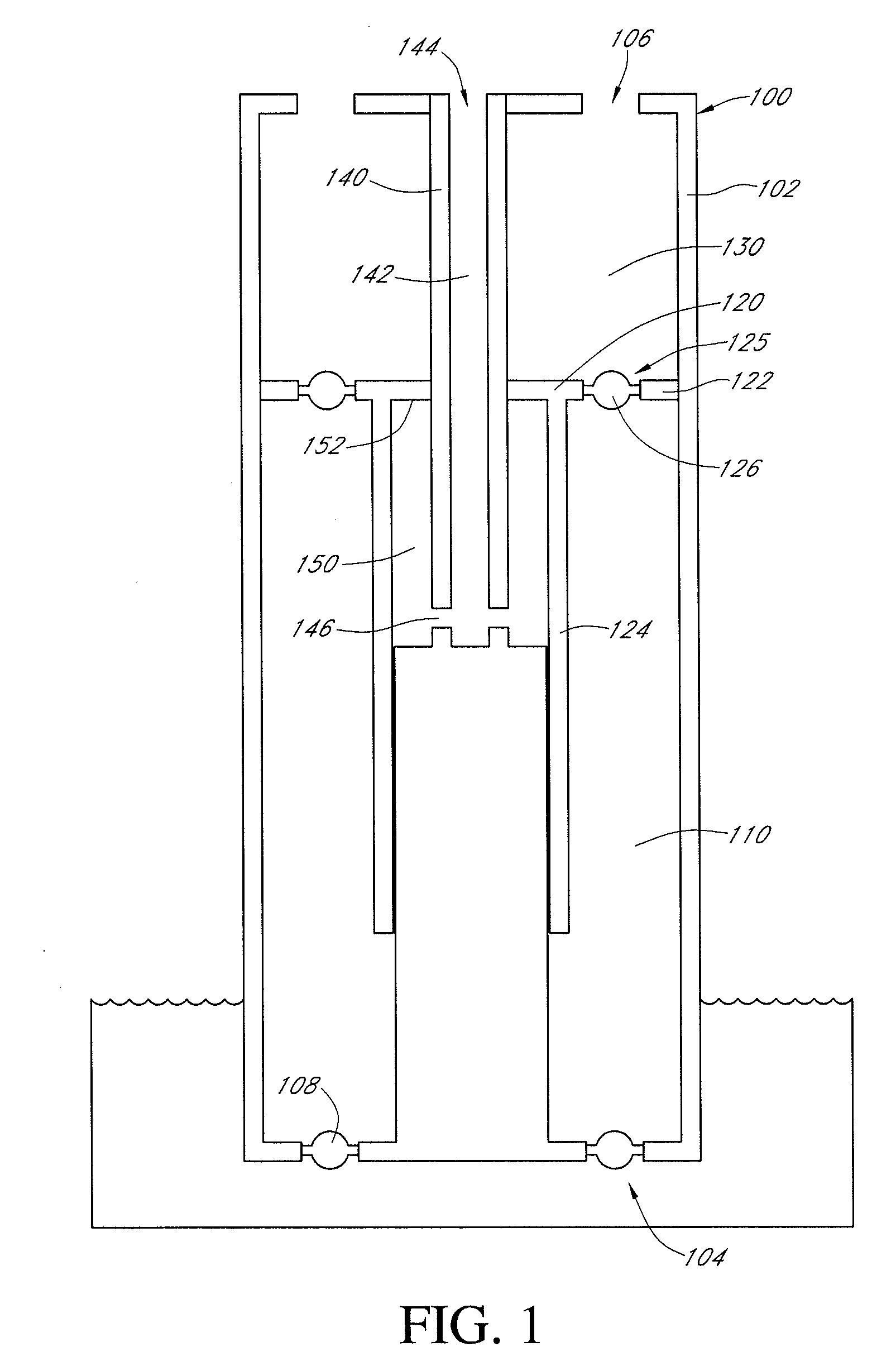 Coaxial pumping apparatus with internal power fluid column