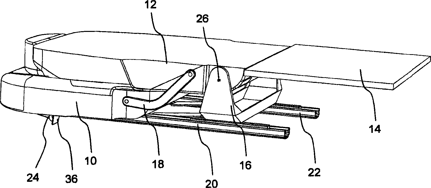 Fold-down vehicle seat