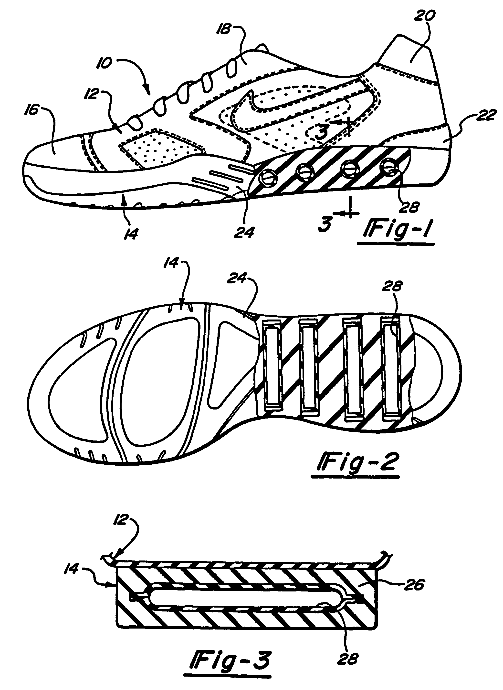 Gas-filled cushioning device
