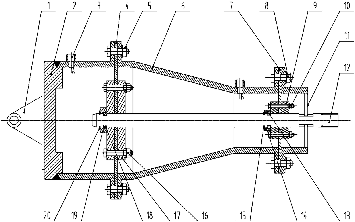 A frictionless servo actuator