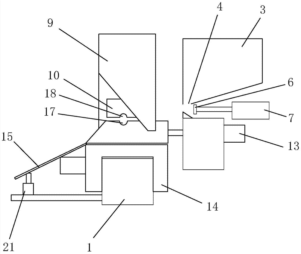 A chamfering device for a metal roller