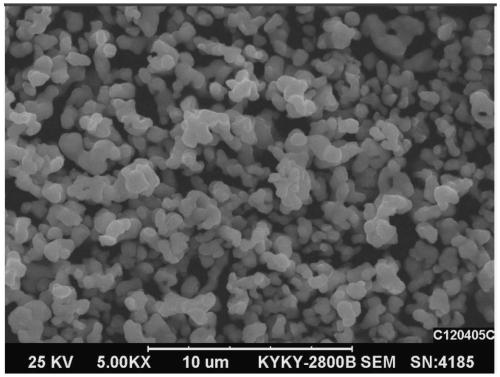 Preparation method of phosphorus-doped lithium nickel cobalt ferrite