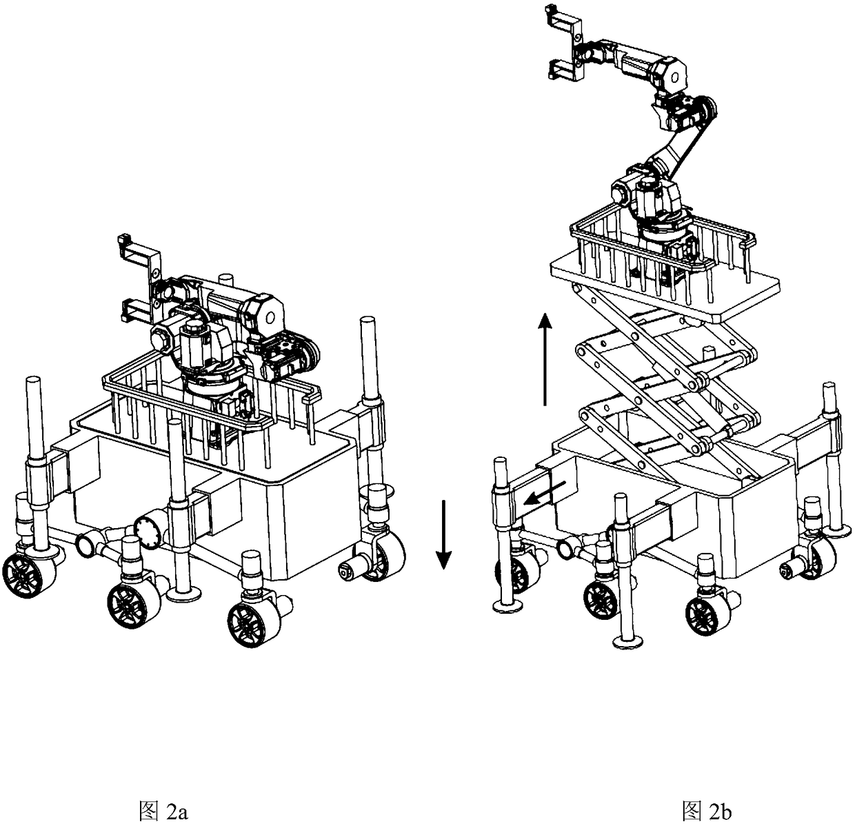 Omni-directional moving mechanism with obstacle crossing function and robot system