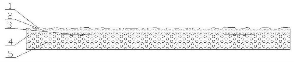 Inorganic ecological simulation outer wall integrated plate and preparation method thereof