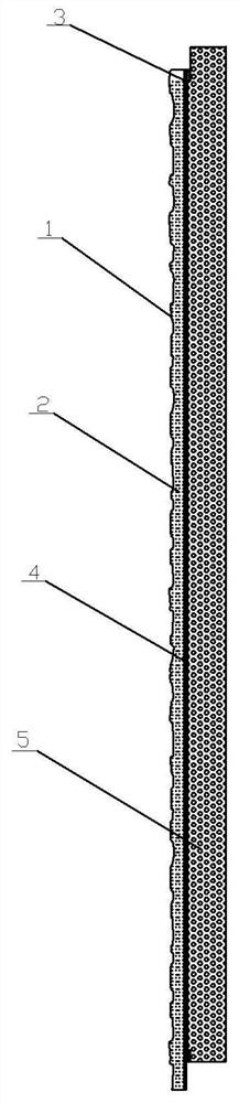 Inorganic ecological simulation outer wall integrated plate and preparation method thereof