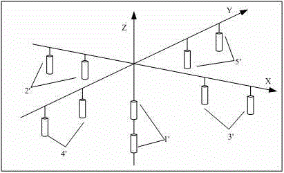 Rapid detection system and detection method of geomembrane leakage in landfill