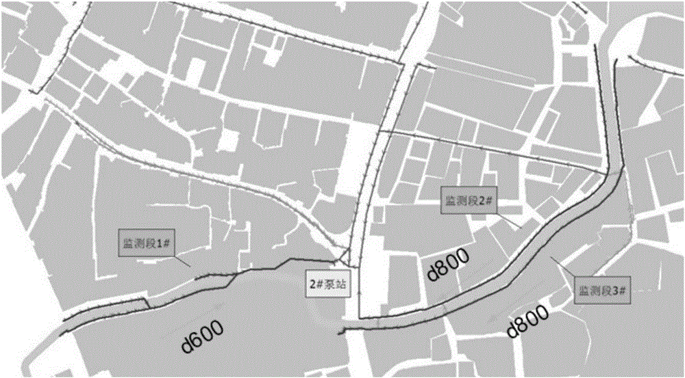 Method for determining positions where river water and underground water infiltrate into sewage pipeline and infiltration volume