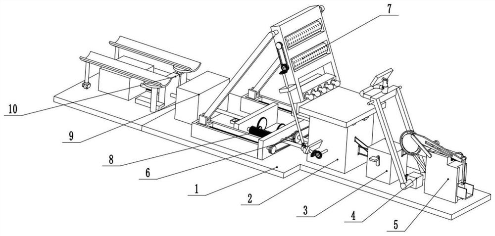 Lower limb rehabilitation exercise device for orthopedic nursing