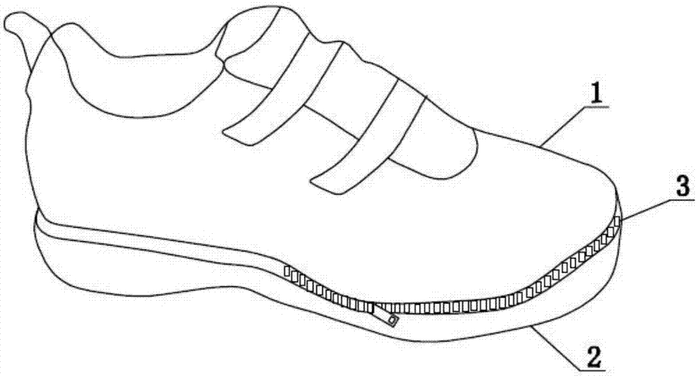 Post-stroke foot metatarsophalangeal joint and interphalangeal joint corrective shoe