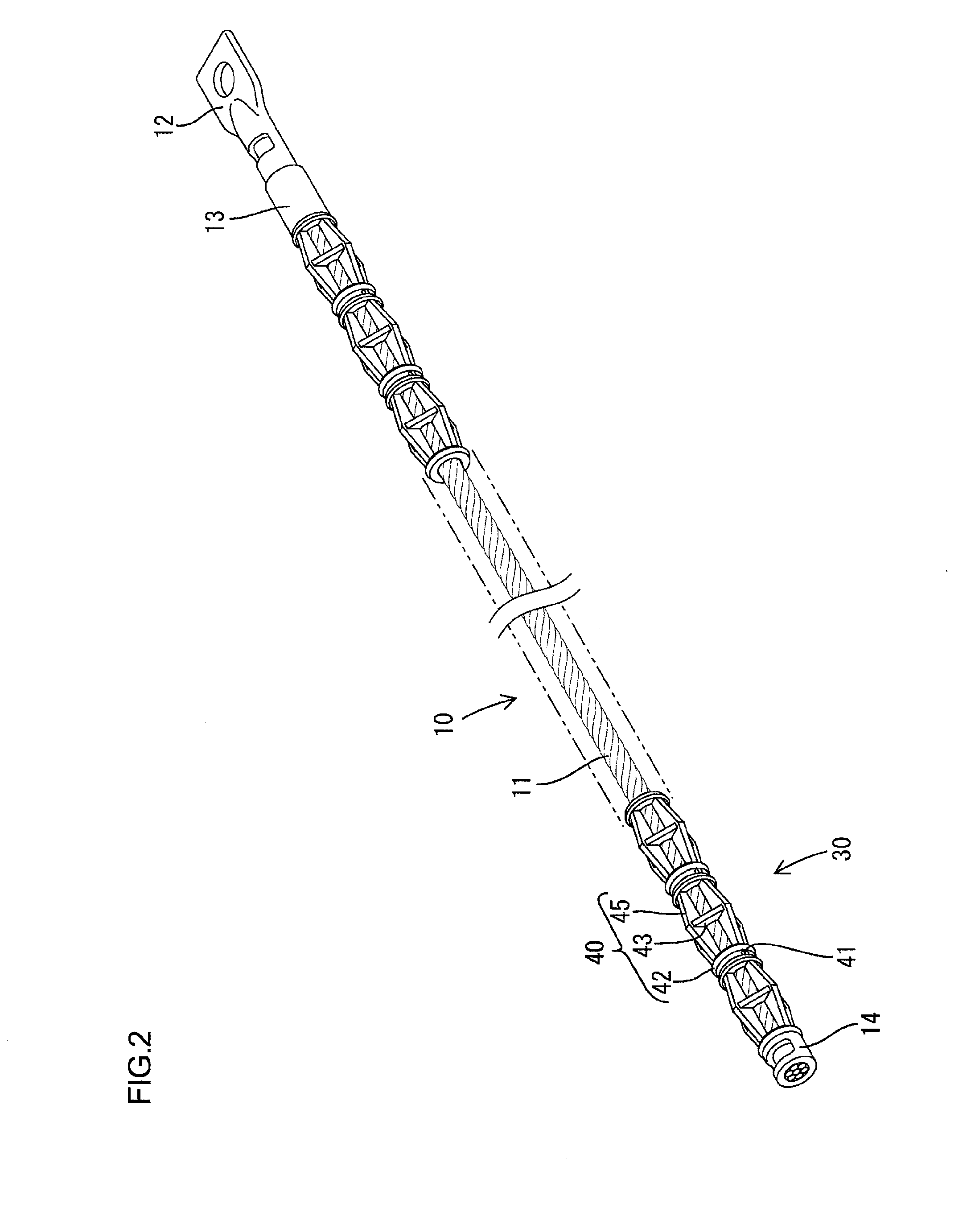 Insulating spacer for plating inner surface and auxiliary anode unit