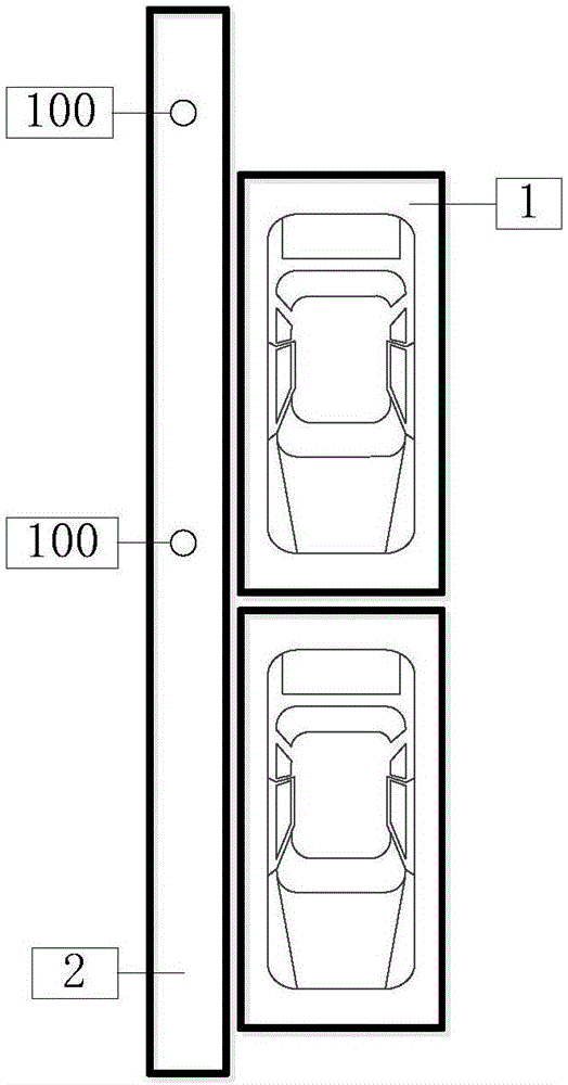 Method and system for managing roadside parking spaces by using radar and video camera