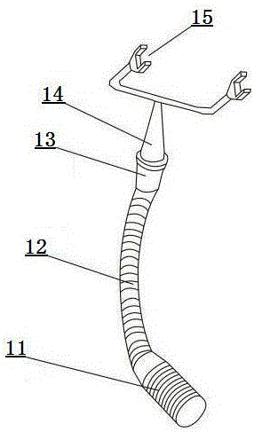 Harmonica frame convenient for playing of guitar