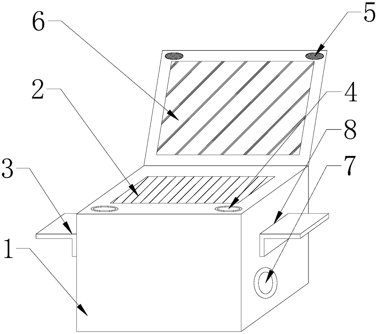 Corrugated carton with moistureproof function