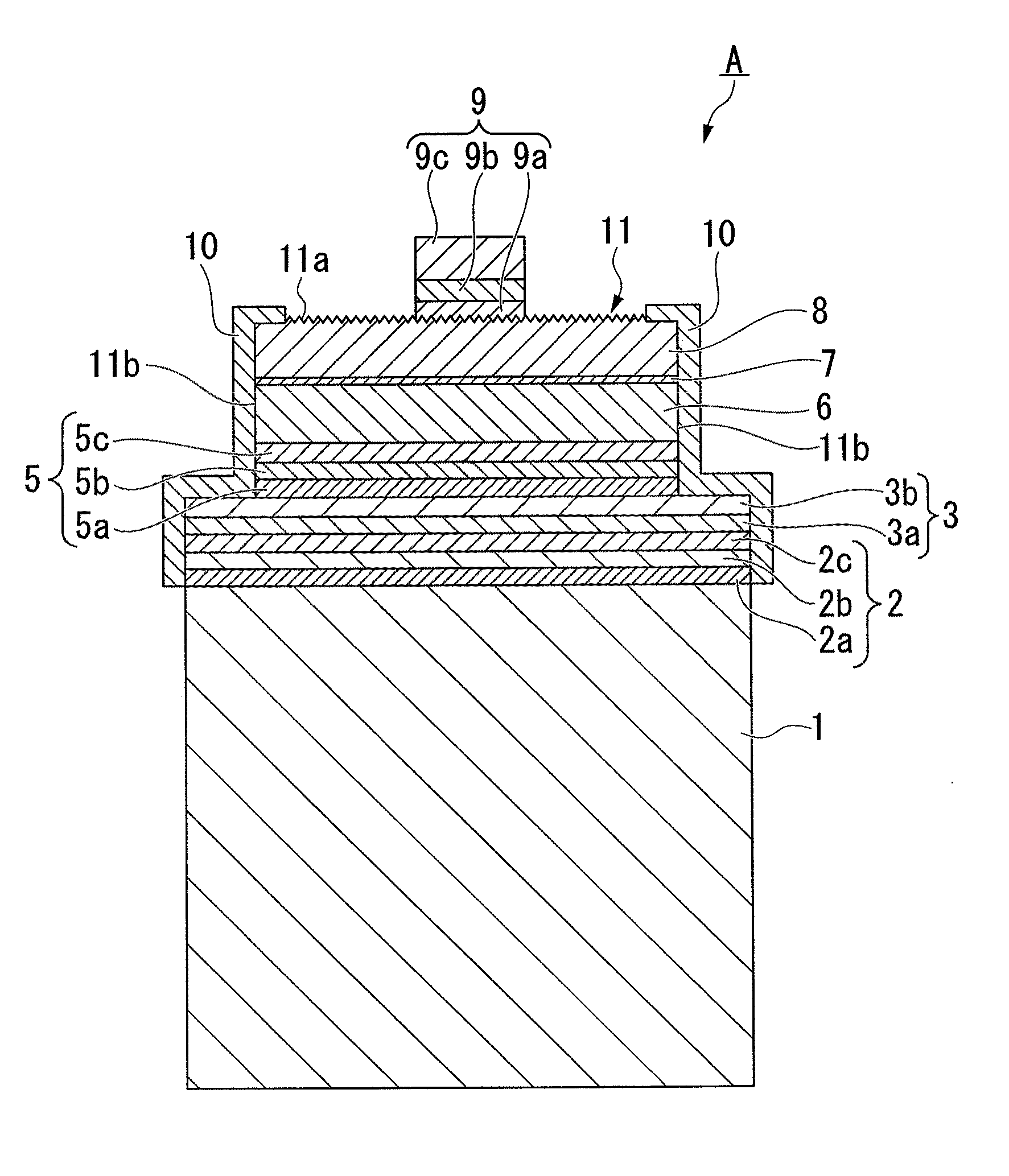 Method for producing light-emitting diode