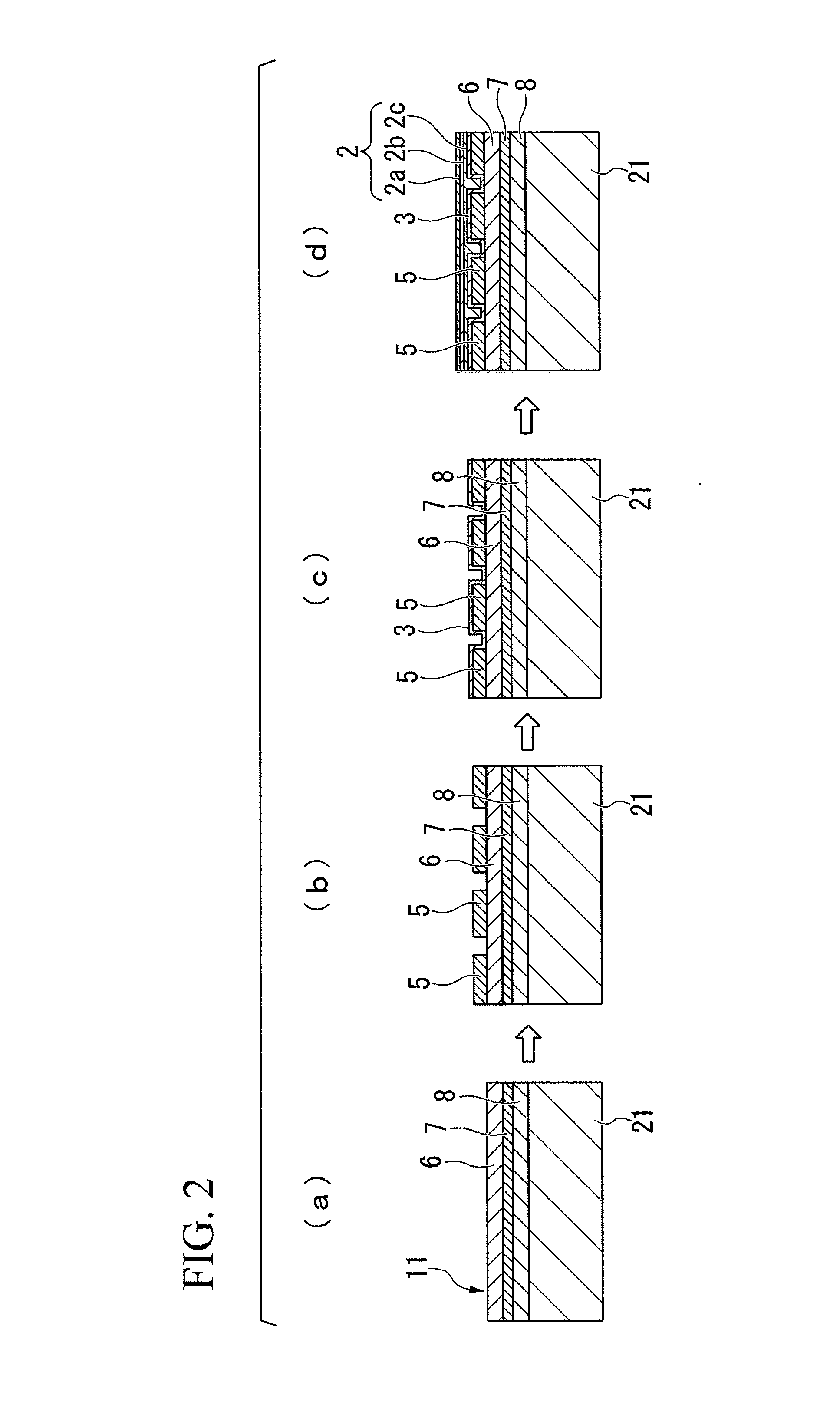 Method for producing light-emitting diode
