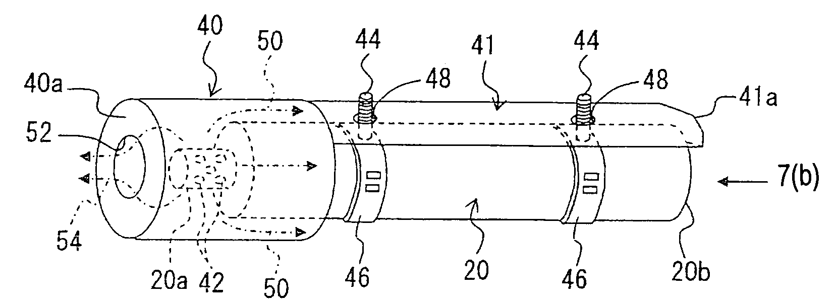 Side airbag apparatus, motor vehicle seat, and gas distributor of inflator