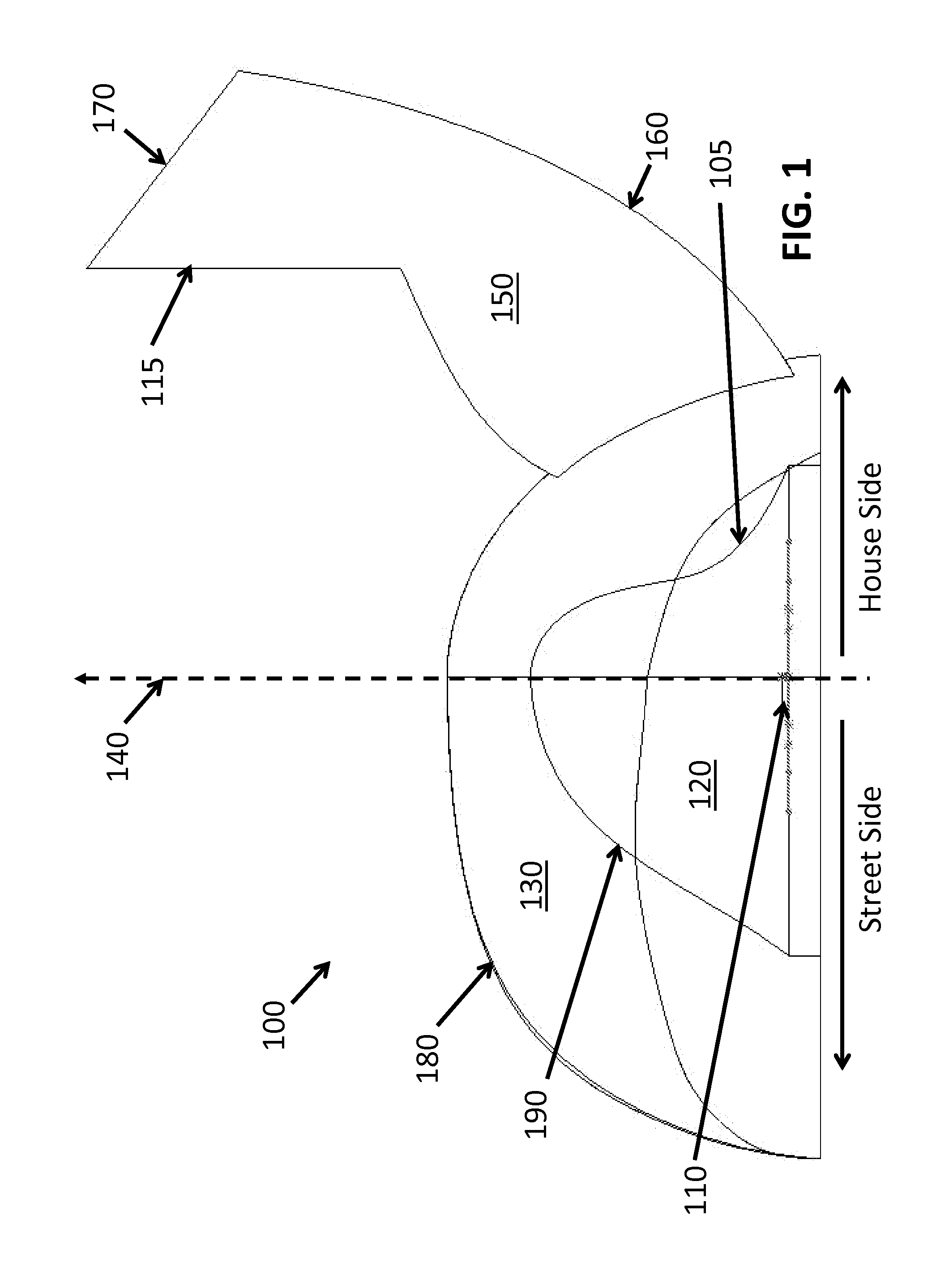 Method and System for Redirecting Light Emitted from a Light Emitting Diode