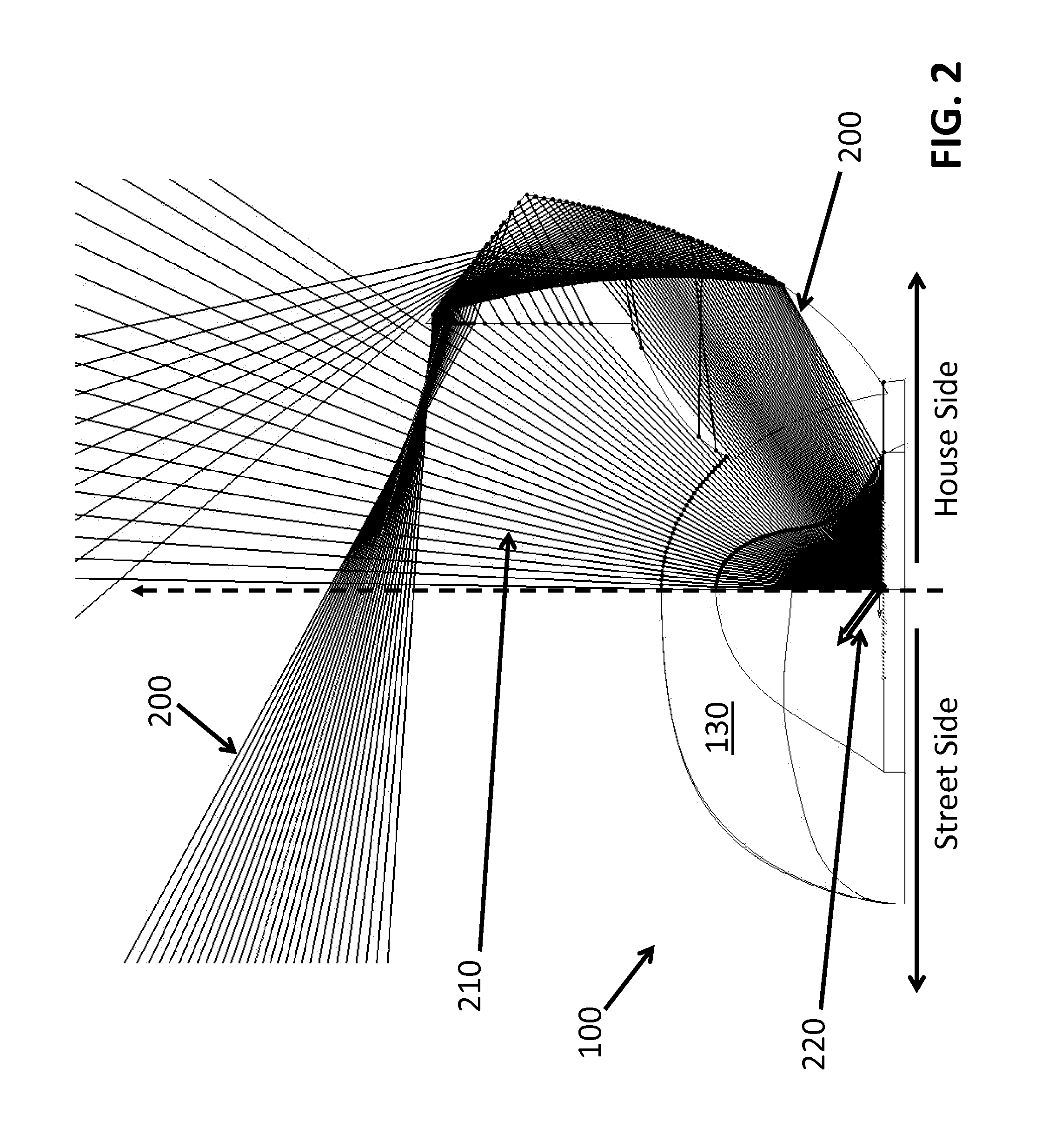 Method and System for Redirecting Light Emitted from a Light Emitting Diode