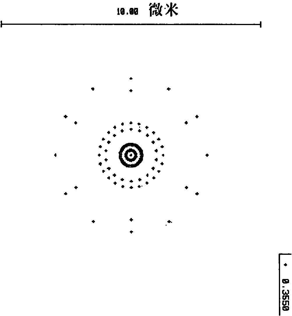 Optical lens for ultraviolet laser interference photolithography straight-writing system