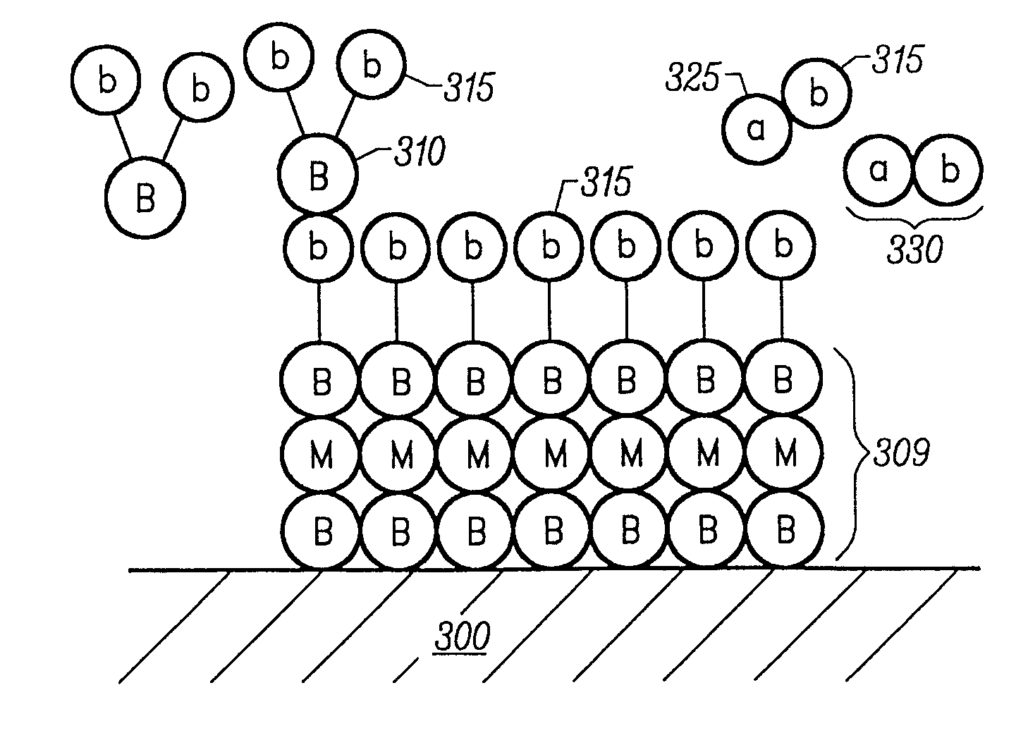 Formation of boride barrier layers using chemisorption techniques