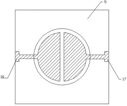 Detection device for quartz crystal microbalance