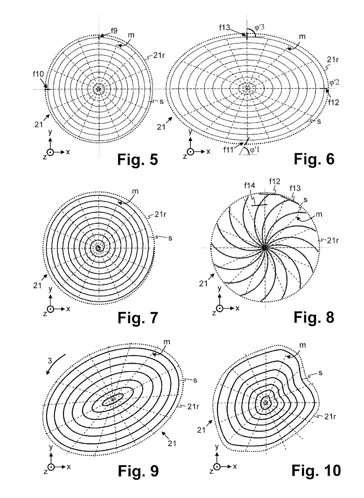 Apparatus for Working on Eye Tissue by Means of a Pulsed Laser Beam