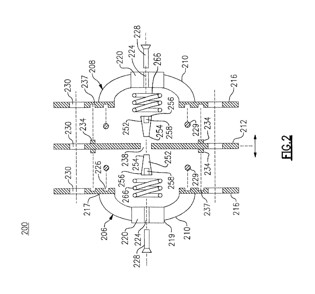 Compliant elastomeric shock absorbing apparatus