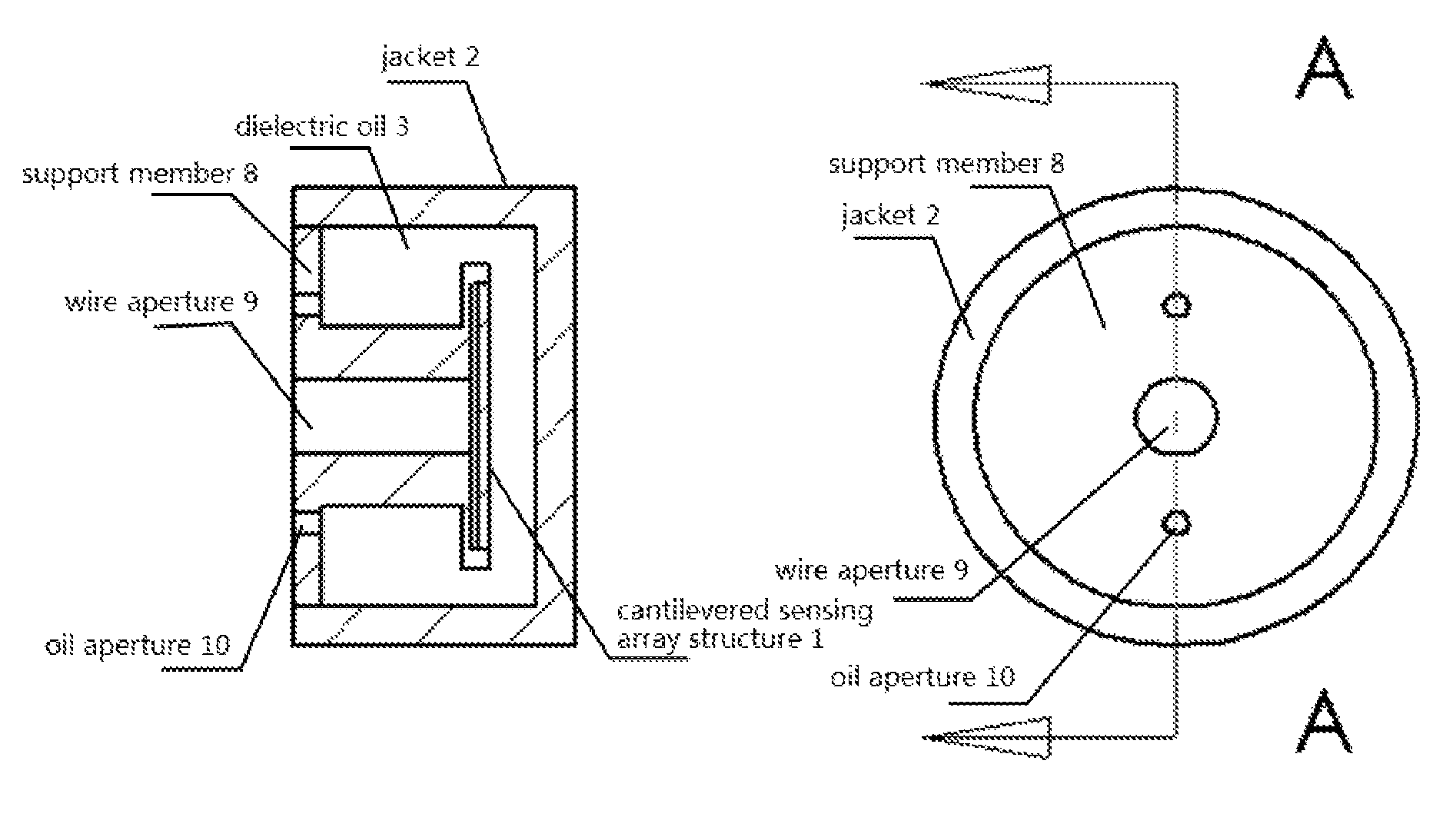 Silicon-based monolithic integrated sonar array