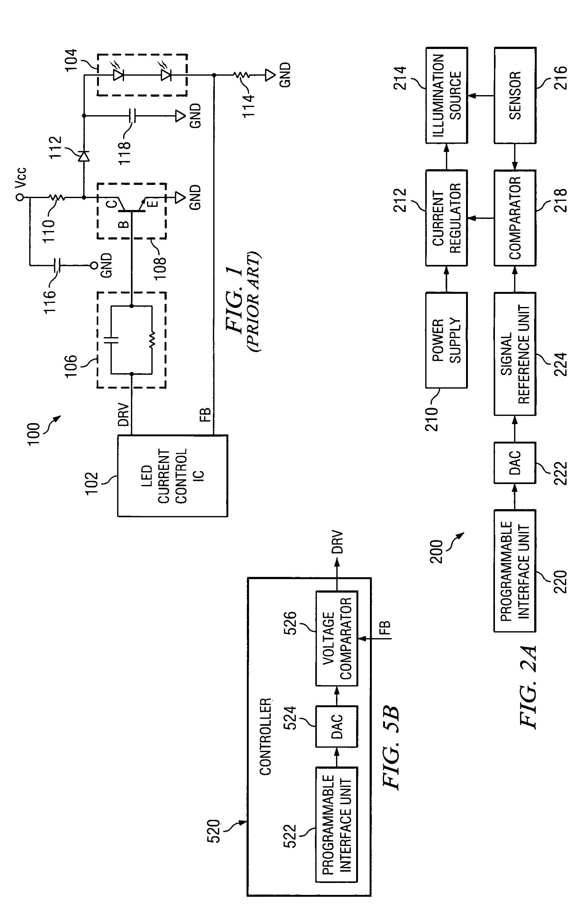 Method and apparatus for controlling driving current of illumination source in a display system