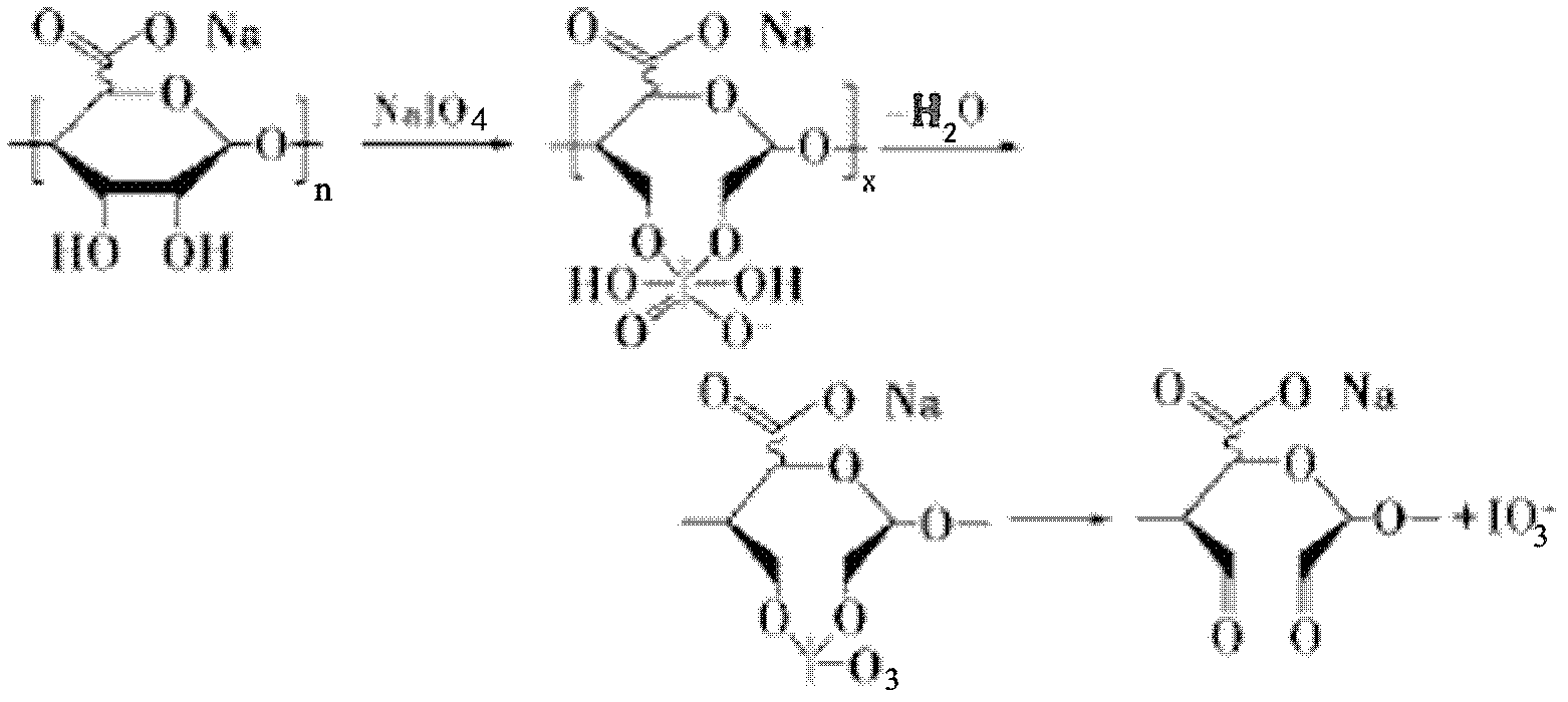 Preparation method of polysaccharide molecule fragment composite coating