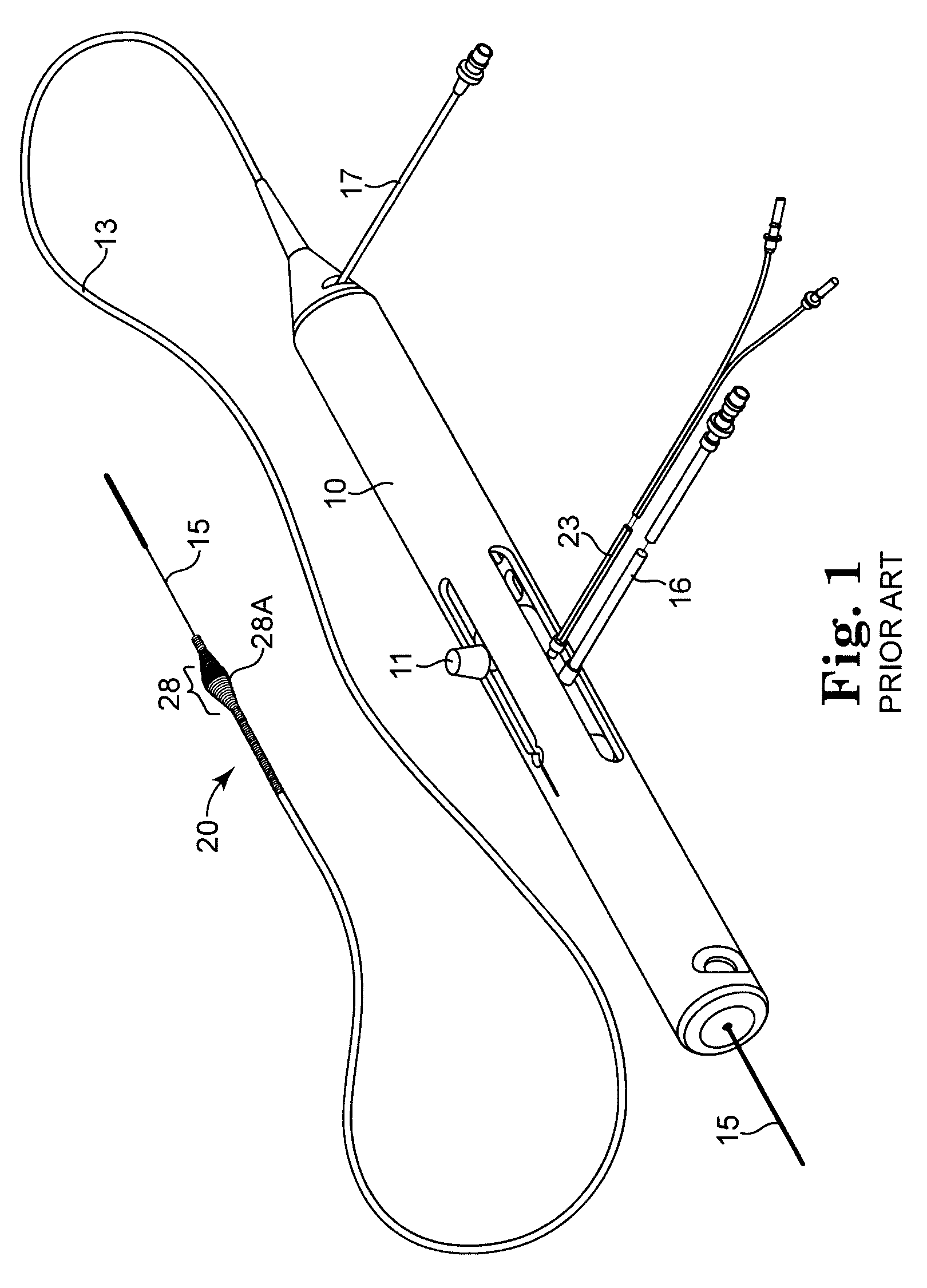 Method and apparatus for increasing rotational amplitude of abrasive element on high-speed rotational atherectomy device