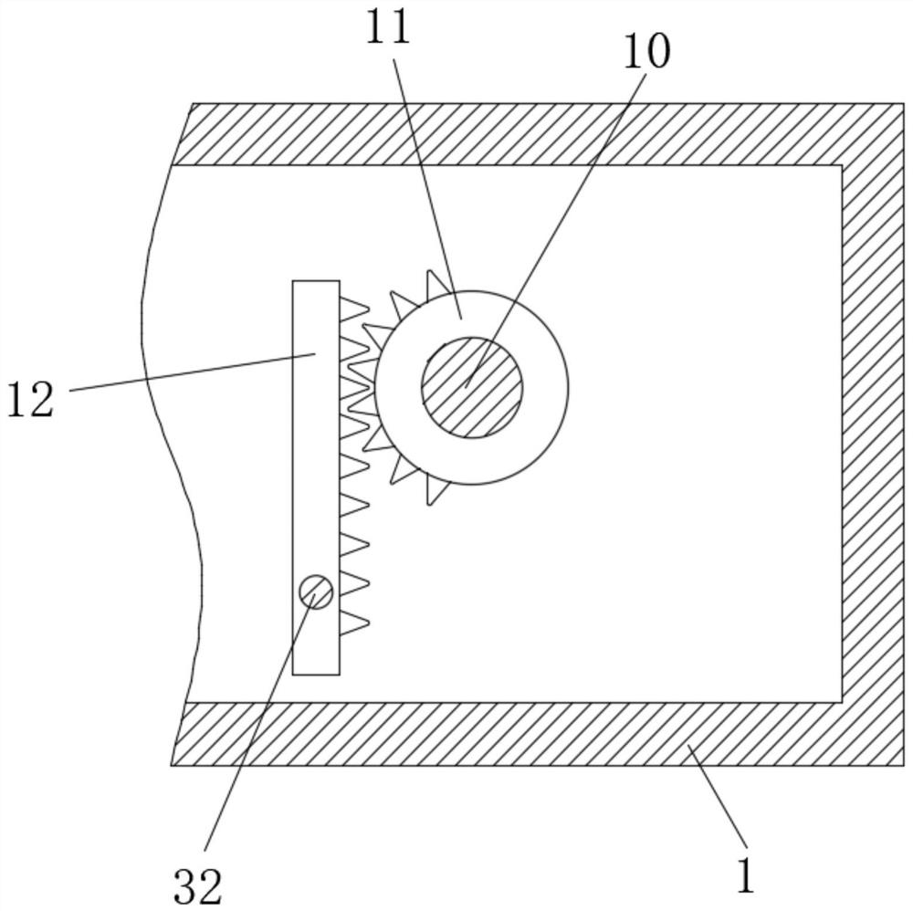 Flatness detection device for municipal road construction