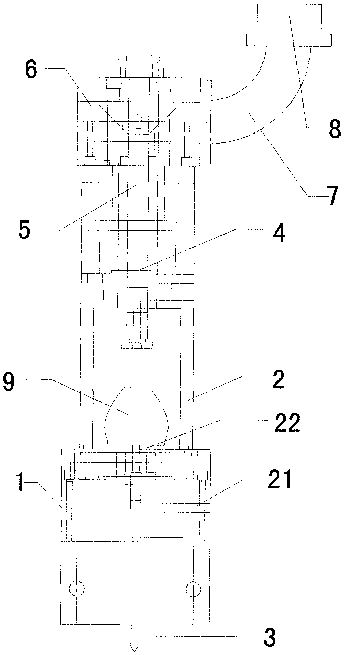 Method and device for forming optical film on workpiece